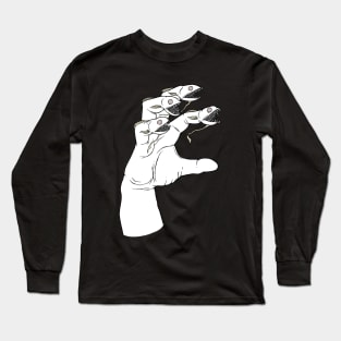 Freaky Fish Fingers Long Sleeve T-Shirt